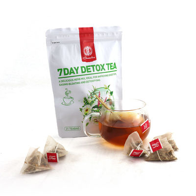 Adultos de la comida del GM bebida herbaria 63g Sugar Free del Detox del té del Detox de 7 días